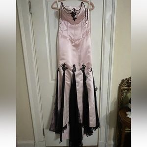 Prom Pageant Vintage style mermaid gown! Fits size 0-2